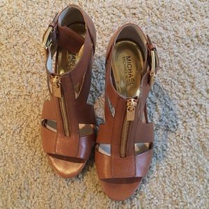 MK strappy sandal heel